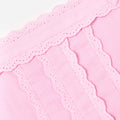 Pink Ramie Flower Embroidered Dress