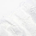 White Lace Peplum Top