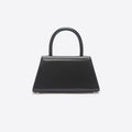 Black Leather Mini Bow Bag
