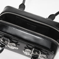 Black Leather Shoulder Bag