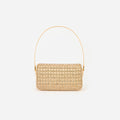 Gold Crystal Baguette Bag