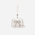Pearl Top Handle Clutch Bag