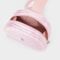Pink Heart Rhinestone Bag