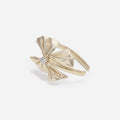 Gold Metallic Bow Headband