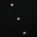 Black Keyhole Knit Top