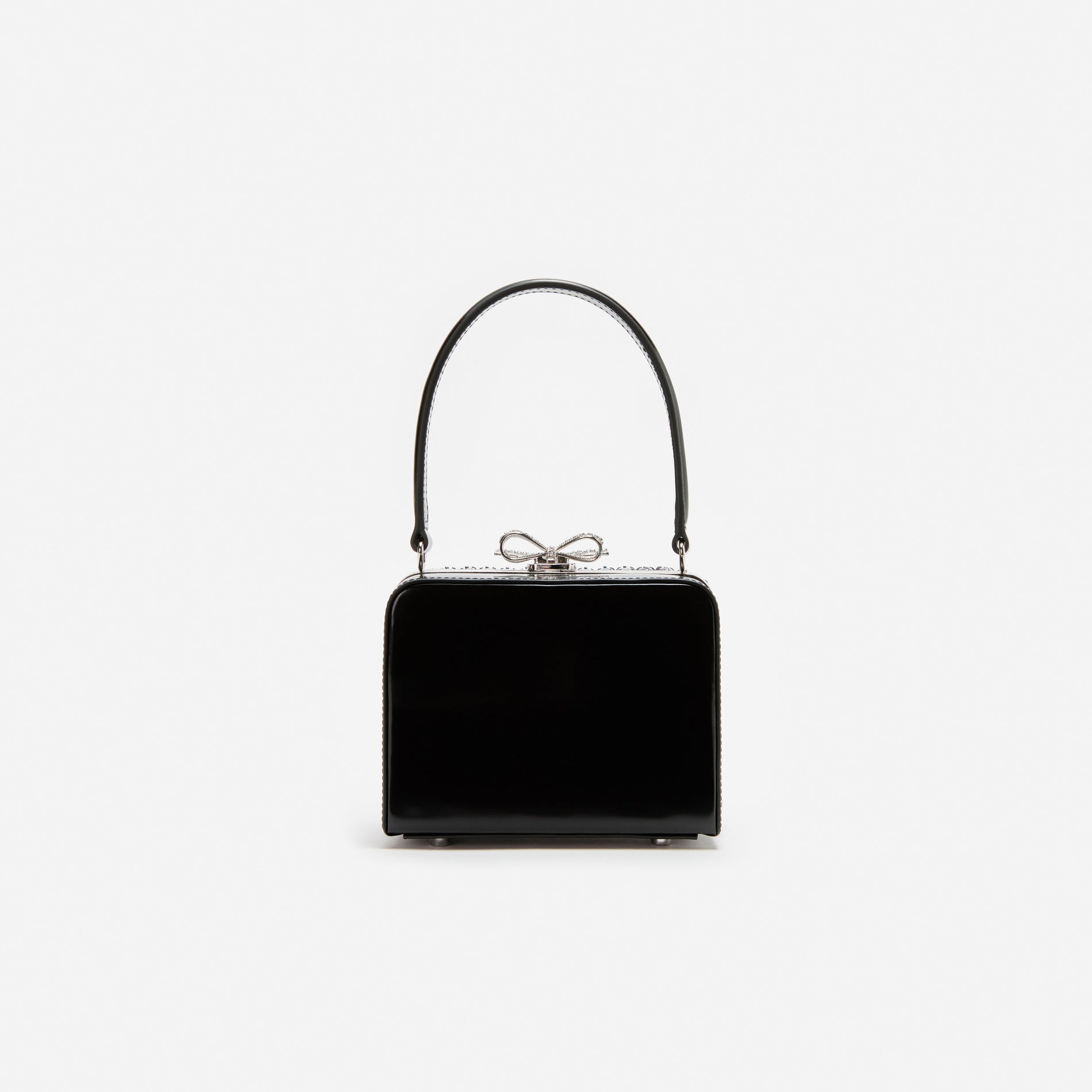 Navy Crystal Mirco Bag