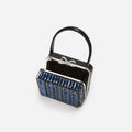 Navy Crystal Mirco Bag