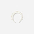 Pearl Flower Satin Head Band