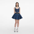 Denim Corset Top
