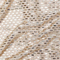 Champagne Rhinestone Drape Maxi Dress