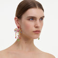 Multi Crystal Cluster Earrings