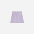 Purple Cable Knit Skirt