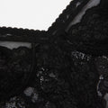 Black Lace Strappy Top
