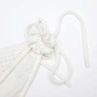 White Crochet Bikini Brief