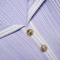 Lilac Ribbed Knit Mini Dress