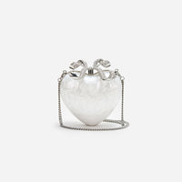 Pearl Heart Clutch