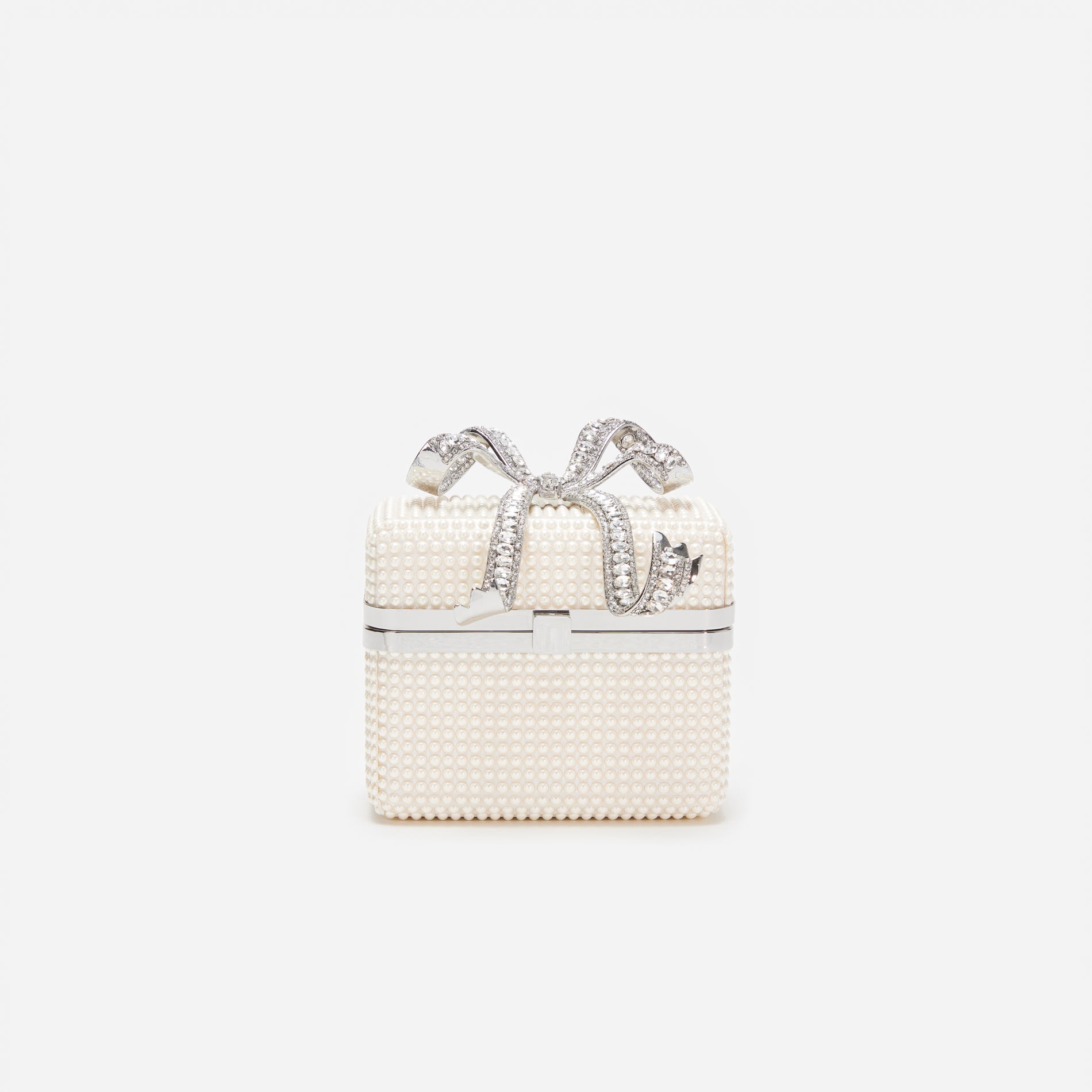 Pearl Embellished Vanity Case