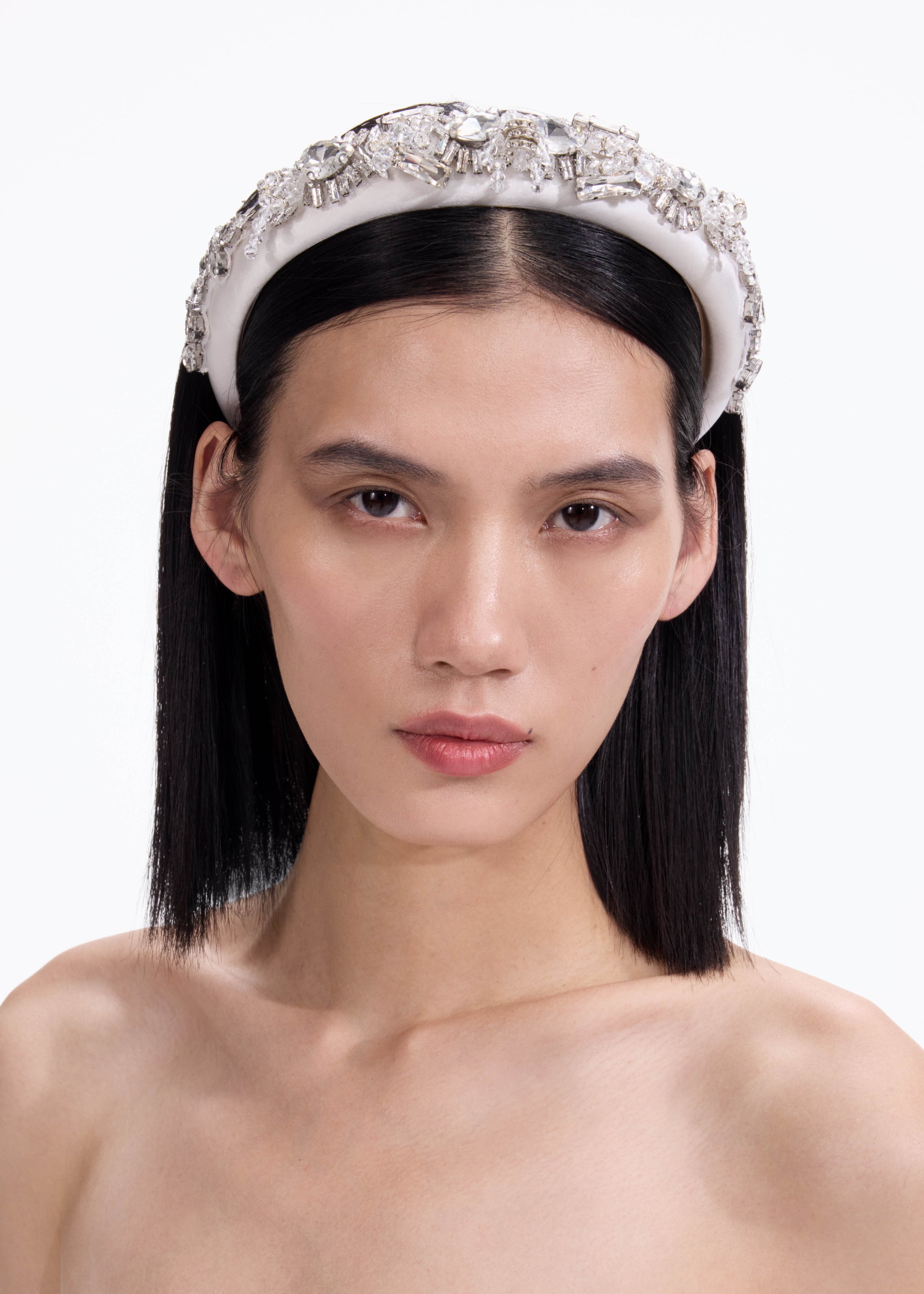 Embellished Satin Headband