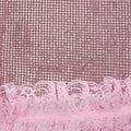 Pink Crystal Chainmail Mini Skirt