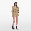 Beige Cotton Playsuit