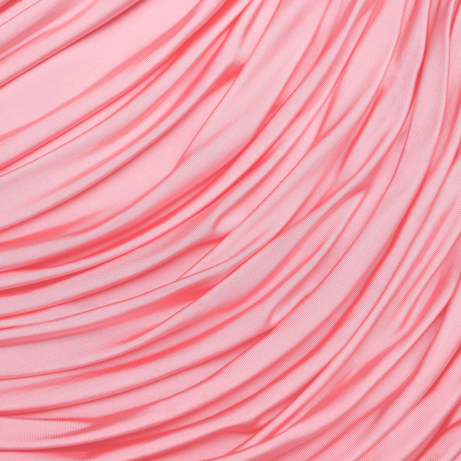 A close up of the fabric for the Pink Jersey Gathered Maxi Skirt