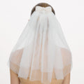 Embellished Bow Veil