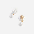 Pearl Flower Earrings