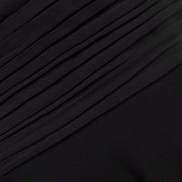 Black Maxi Stretch Crepe Dress