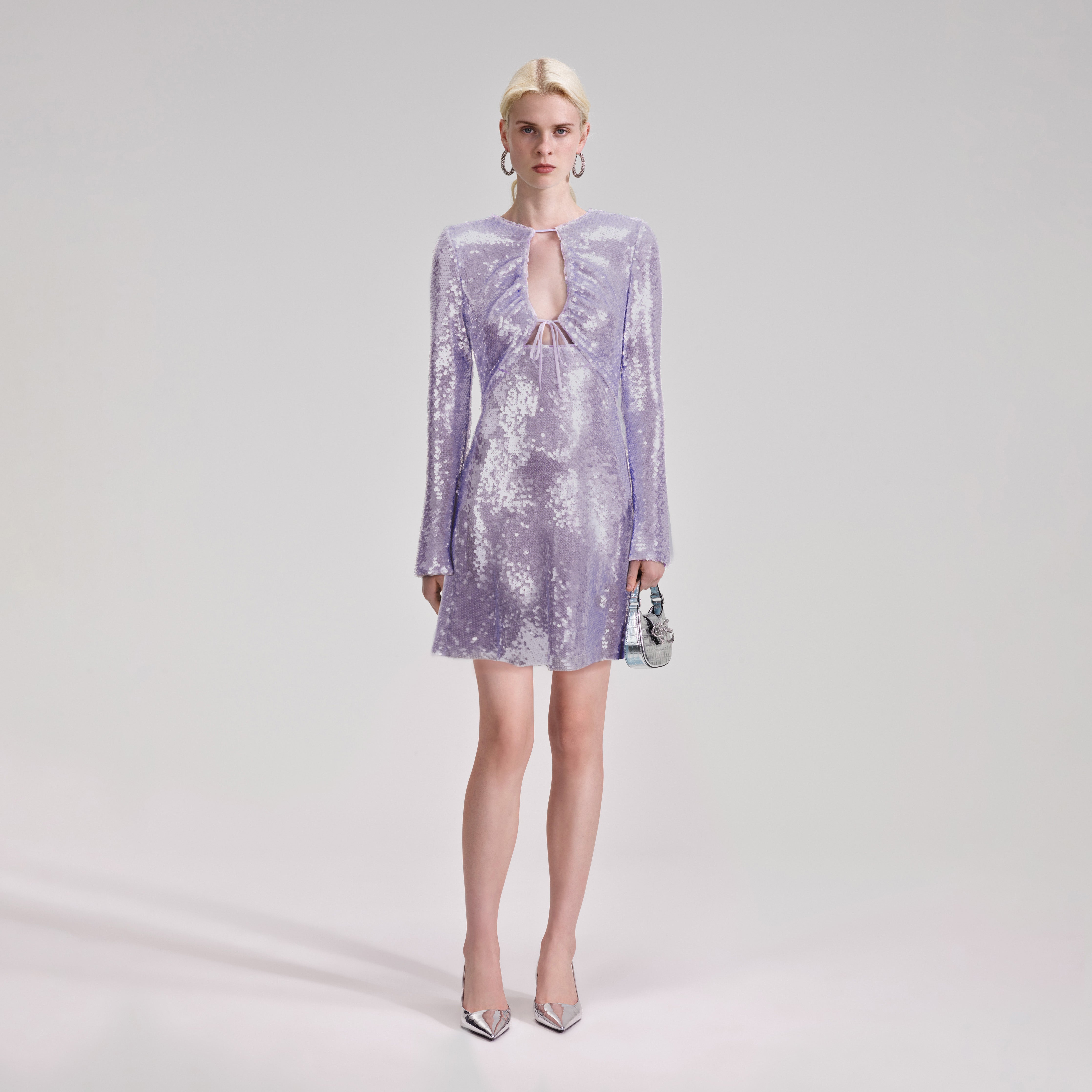 Lavender best sale sequin dress