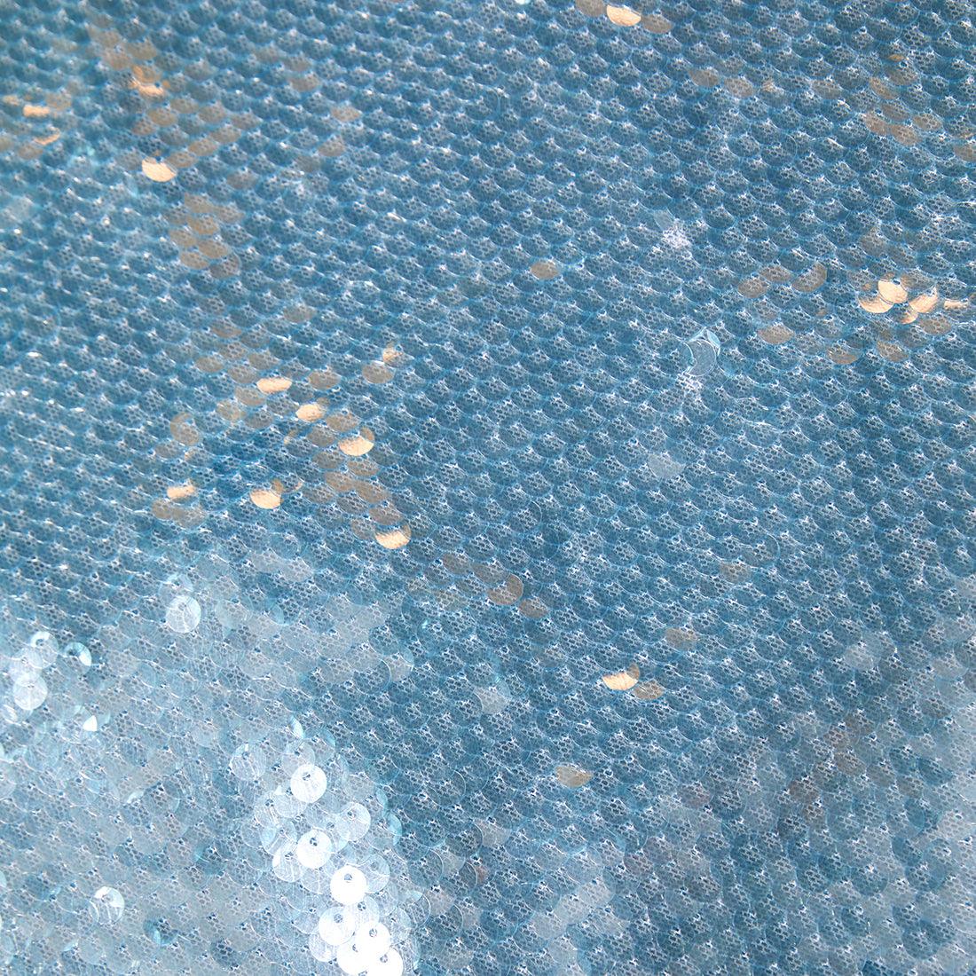 Blue Sequin Maxi Dress