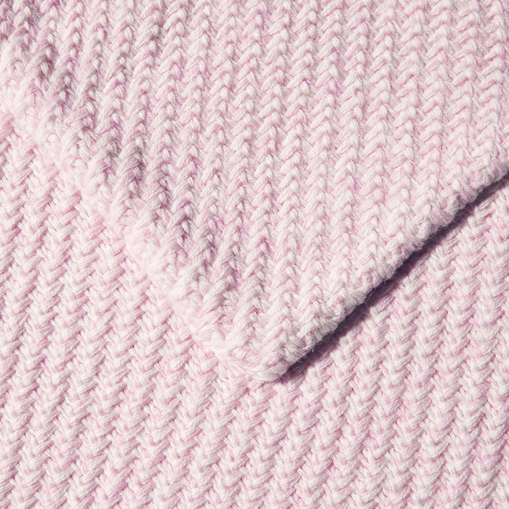 Pink Knit Mini Skirt