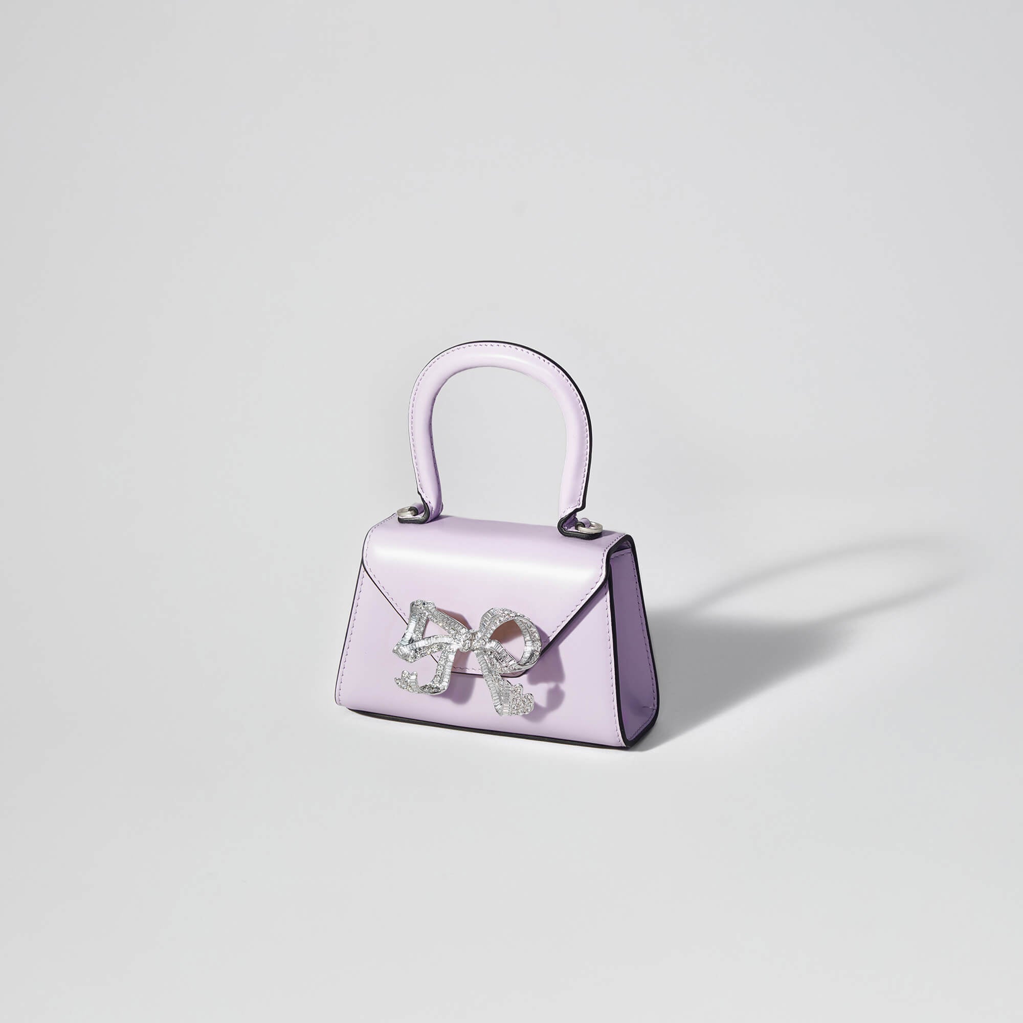 Lilac Bow Micro Envelope Bag