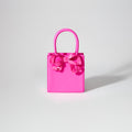 Pink Bow Mini Tote Bag