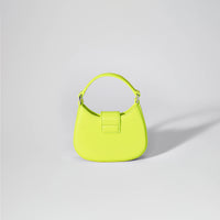 Lime Crescent Bow Micro Bag