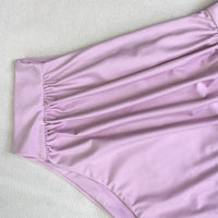 Lilac High Waisted Bikini Brief