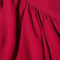 Red Iris Midi Dress