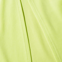 Lime Jersey Off Shoulder Midi Dress