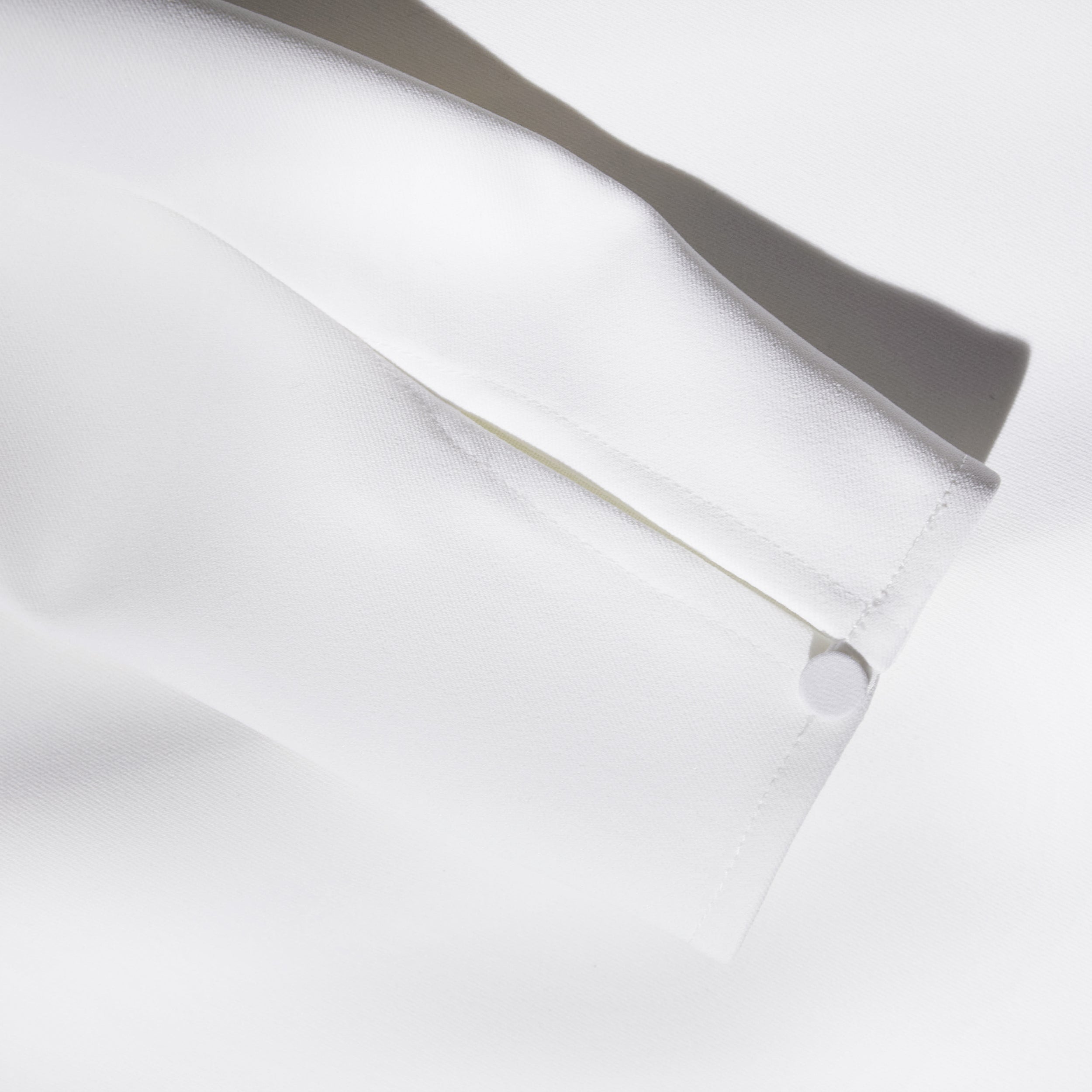 White Crepe Rhinestone Detail Mini Dress